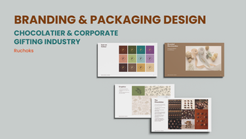 Rebranding & Packaging Design For A Chocolatier | Brand Conceptualisation | Logo Redesign | Brand Guidelines