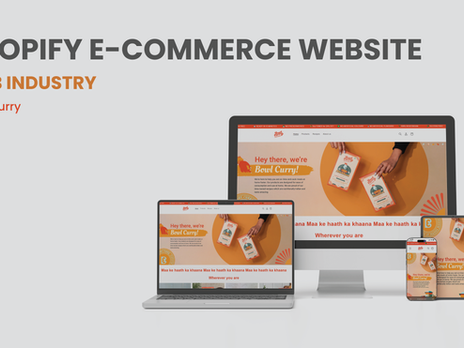 Responsive Ecommerce Website Design To Improve Conversions | Packaged Food Industry