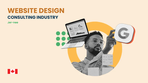 Website Design For A Consulting Business | Lead Generation | Landing Page Design