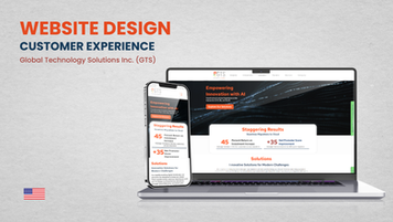 Website Transformation for GTS | Digital Rebranding for Tech Services Company
