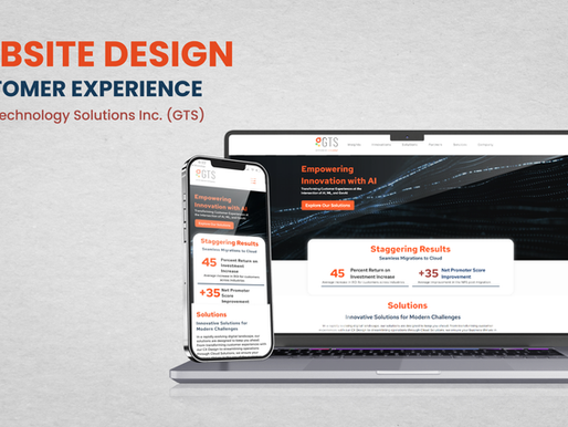 Website Transformation for GTS | Digital Rebranding for Tech Services Company