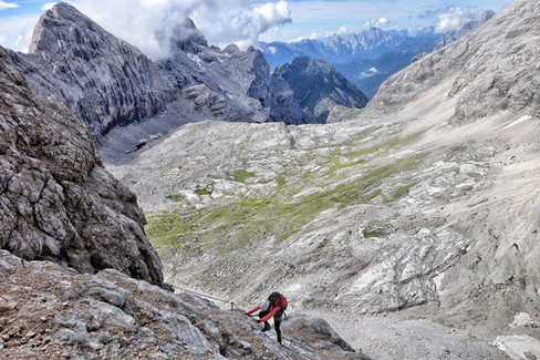 Klettersteig anspruchsvoll