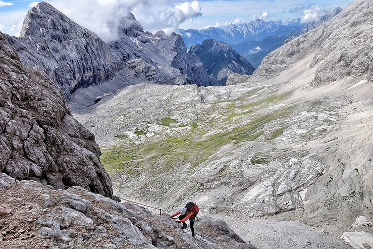 Klettersteig für Fortgeschrittener