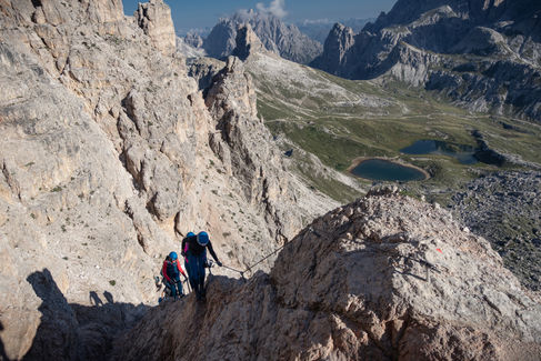 Paternkofel Klettersteig mit Bergführer