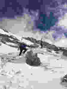 Dolomiten Skitour Rinne Joel Rinne Col Alton Holzer Canale