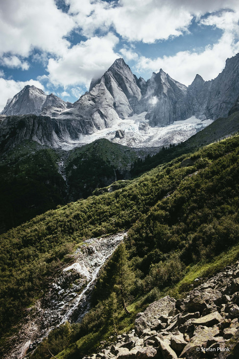 Piz Badile - Nordkante mit Bergführer