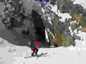 Dolomiten Skitour Rinne Joel Rinne Col Alton Holzer Canale