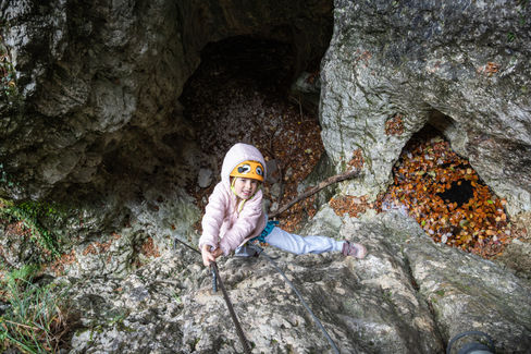 Ferrata Rio Secco Klettersteig mit Bergführer