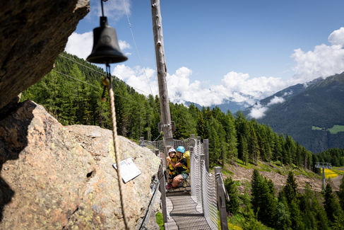 Piraten Kinder Klettersteig Speikboden