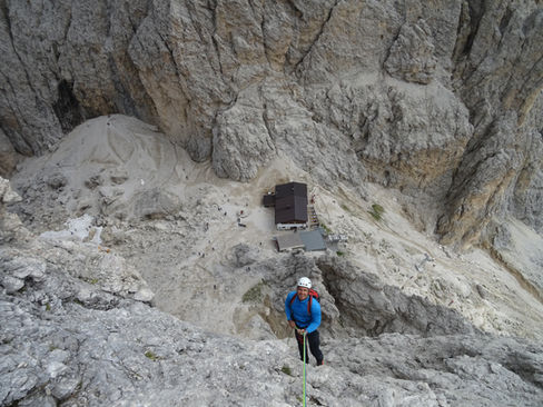 Dolomiten Tris mit Bergführer
