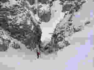 Dolomiten Skitour Rinne Joel Rinne Col Alton Holzer Canale