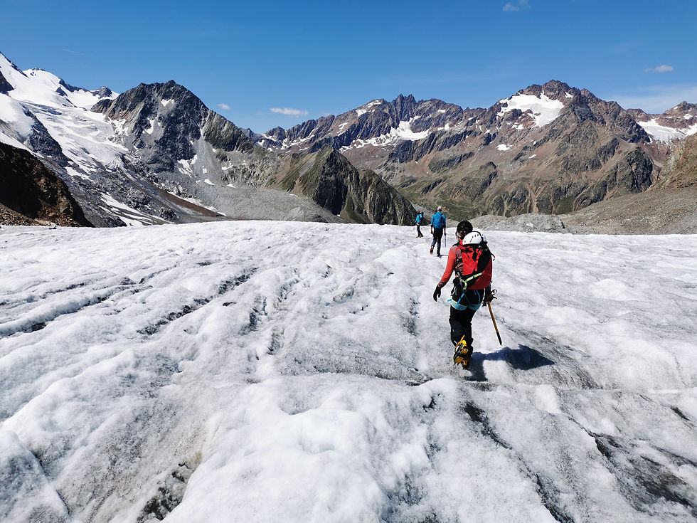 Wildspitze, Taschachhaus, Taschachferner, Normalweg, Südgipfel, Nordgipfel, Überschreitung