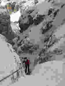 Dolomiten Skitour Rinne Joel Rinne Col Alton Holzer Canale