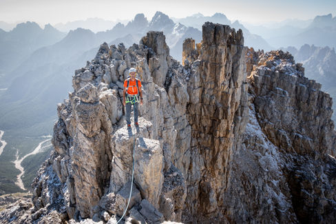 Dolomiten Dreitausender mit Bergführer