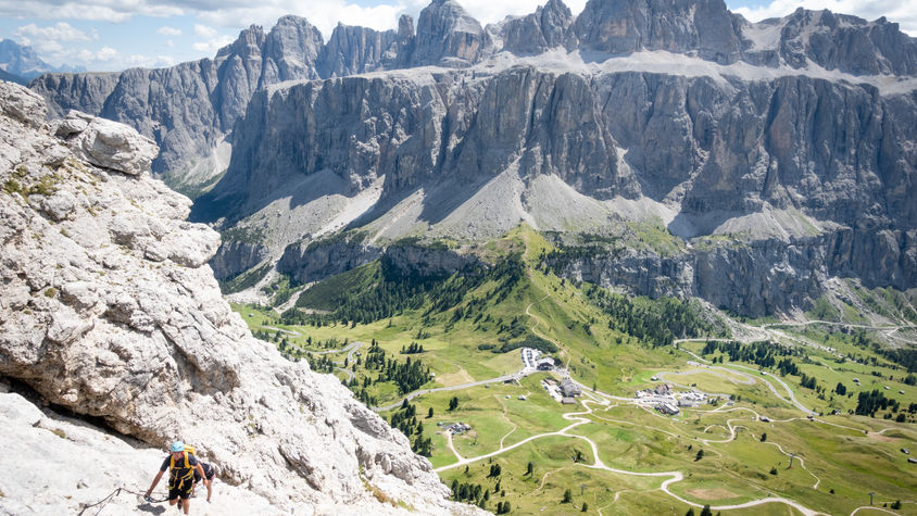Klettersteigwoche Gröden mit Bergführer