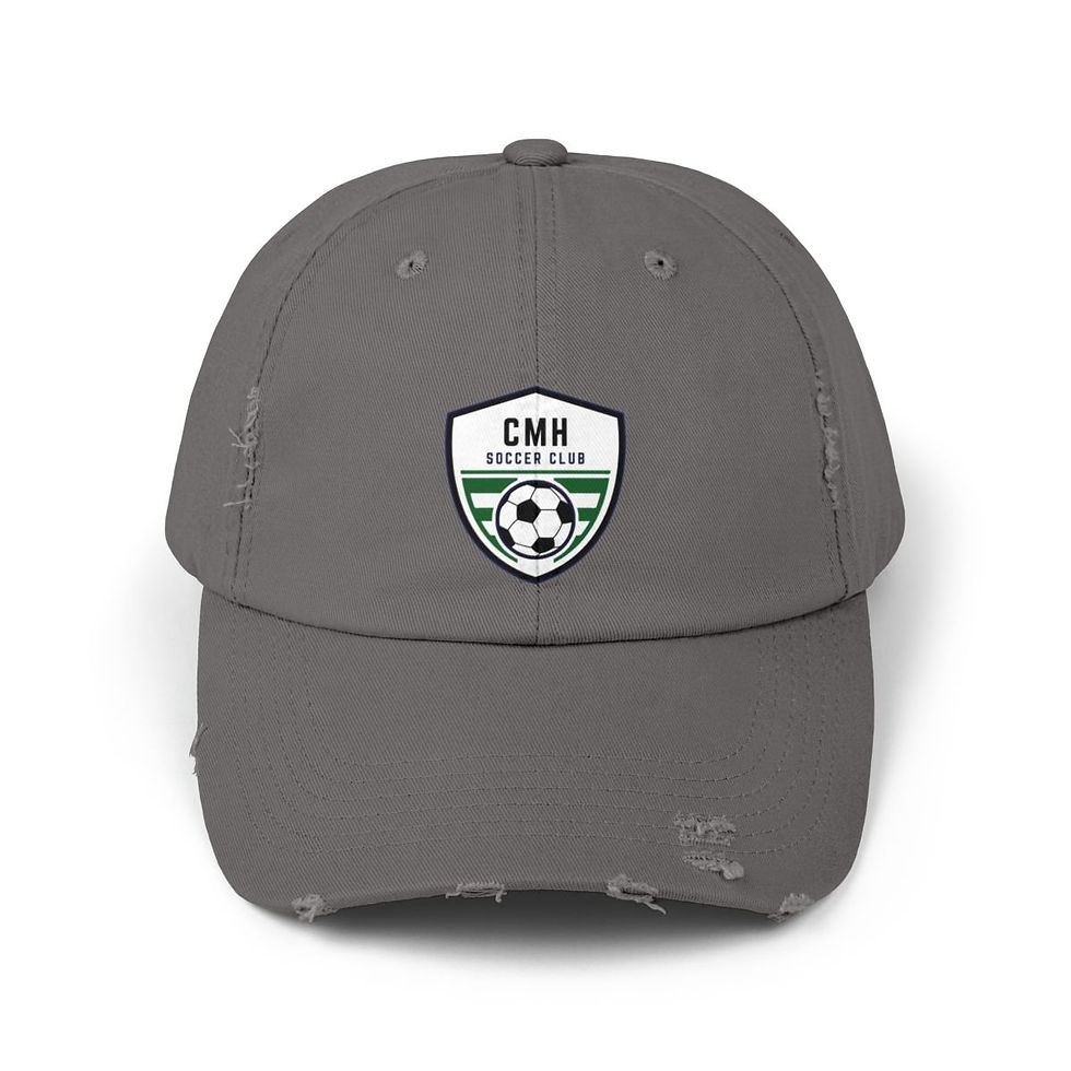 Thumbnail: Unisex Distressed Cap w/CMH Logo