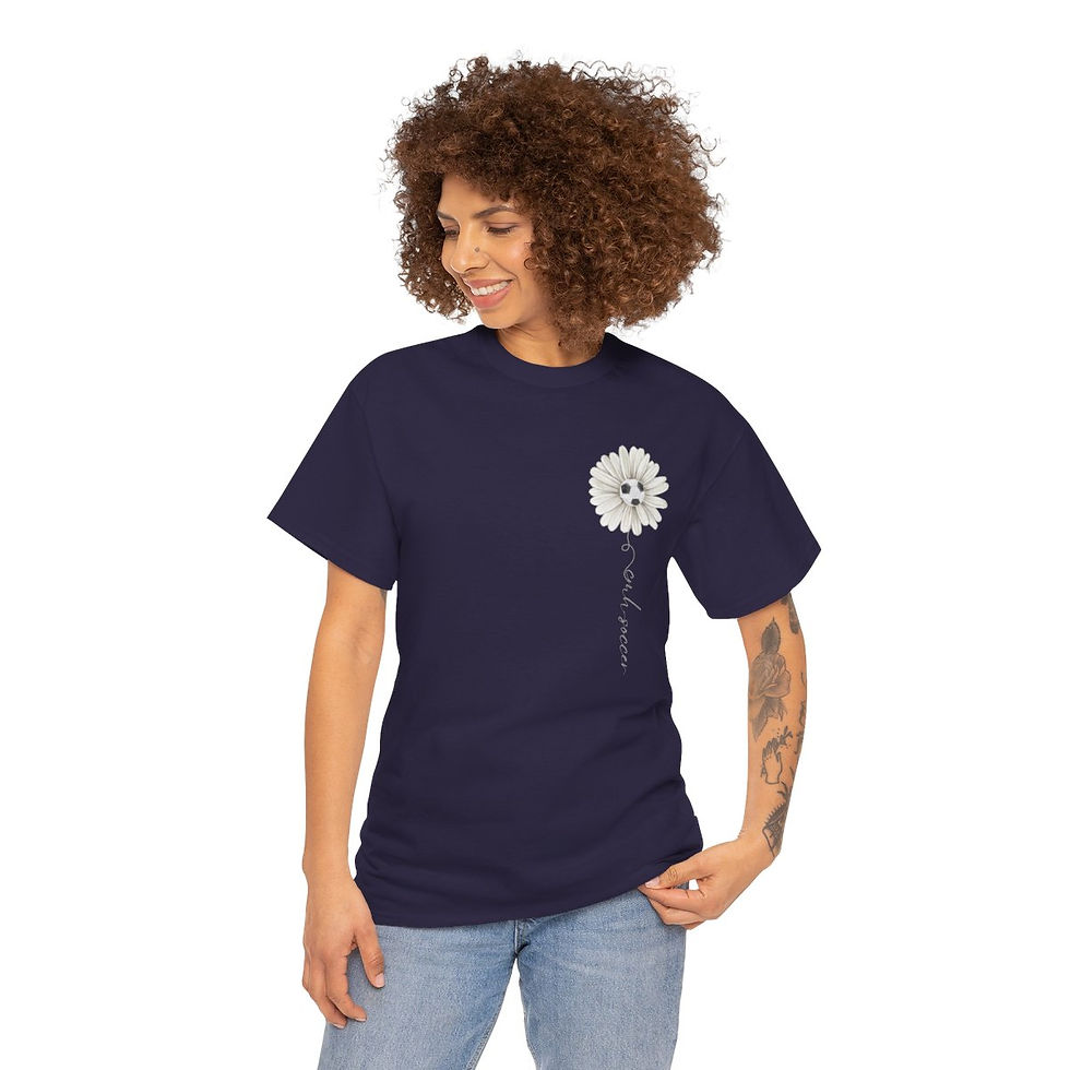 Thumbnail: "CMH Soccer" Flower Heavy Cotton Tee