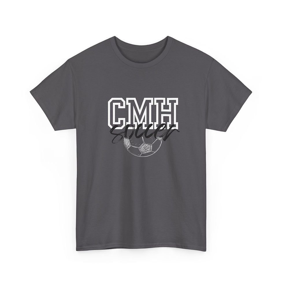Thumbnail: "CMH Soccer" - Unisex Heavy Cotton Tee