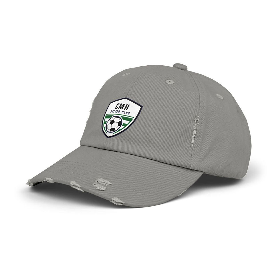 Thumbnail: Unisex Distressed Cap w/CMH Logo