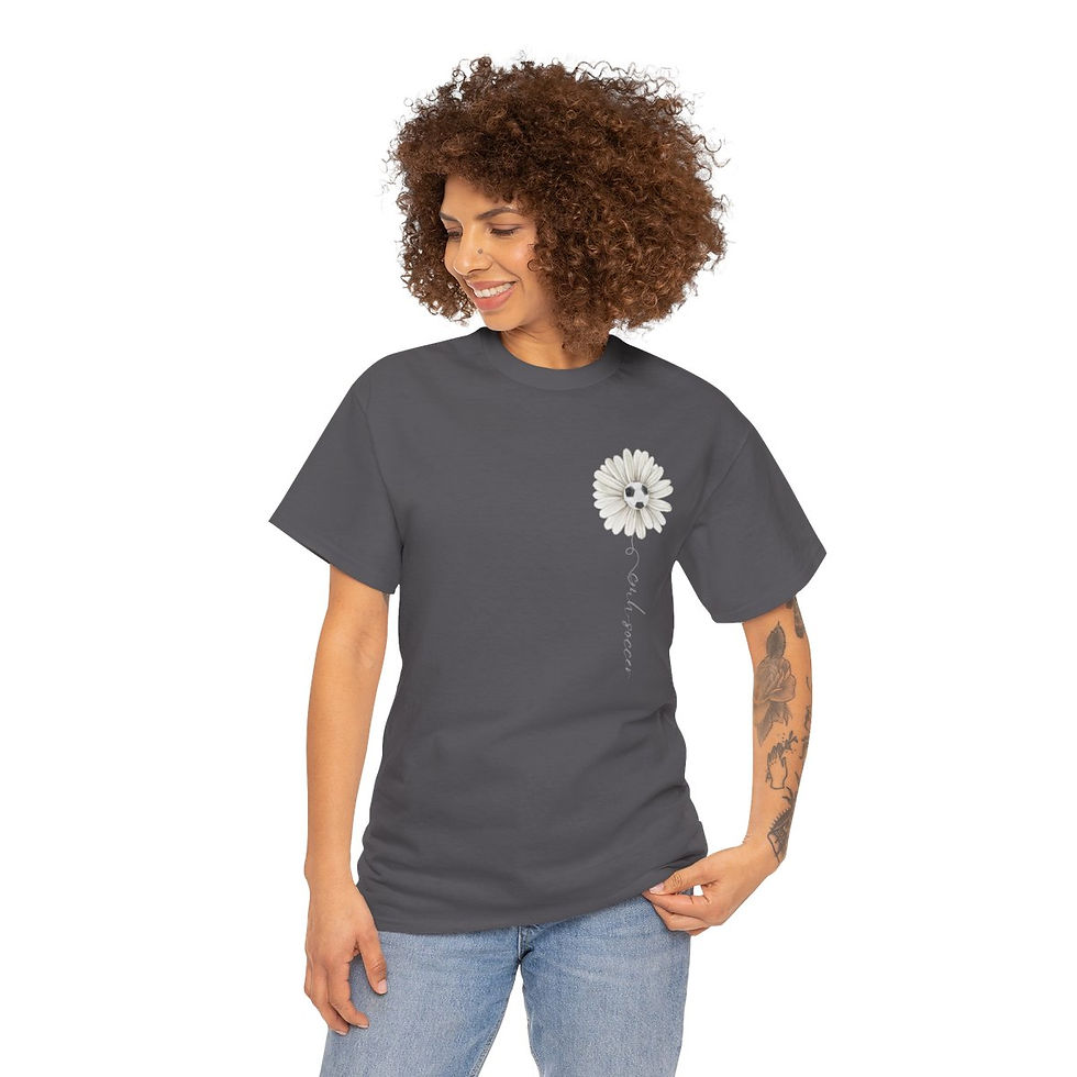Thumbnail: "CMH Soccer" Flower Heavy Cotton Tee