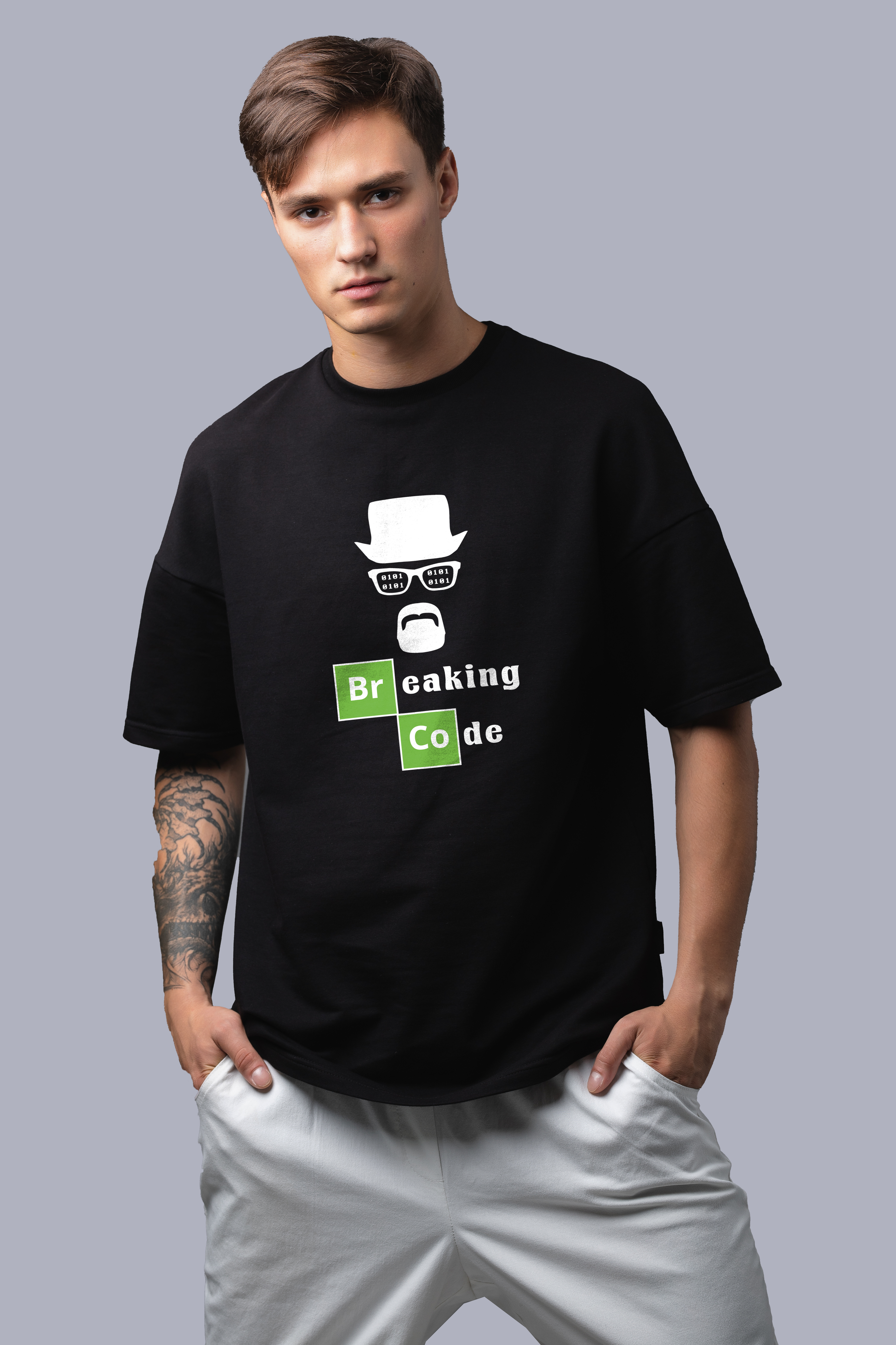 Breaking Code Oversized Tshirt