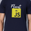 Thumbnail: Fluent in JS T-shirt Blue
