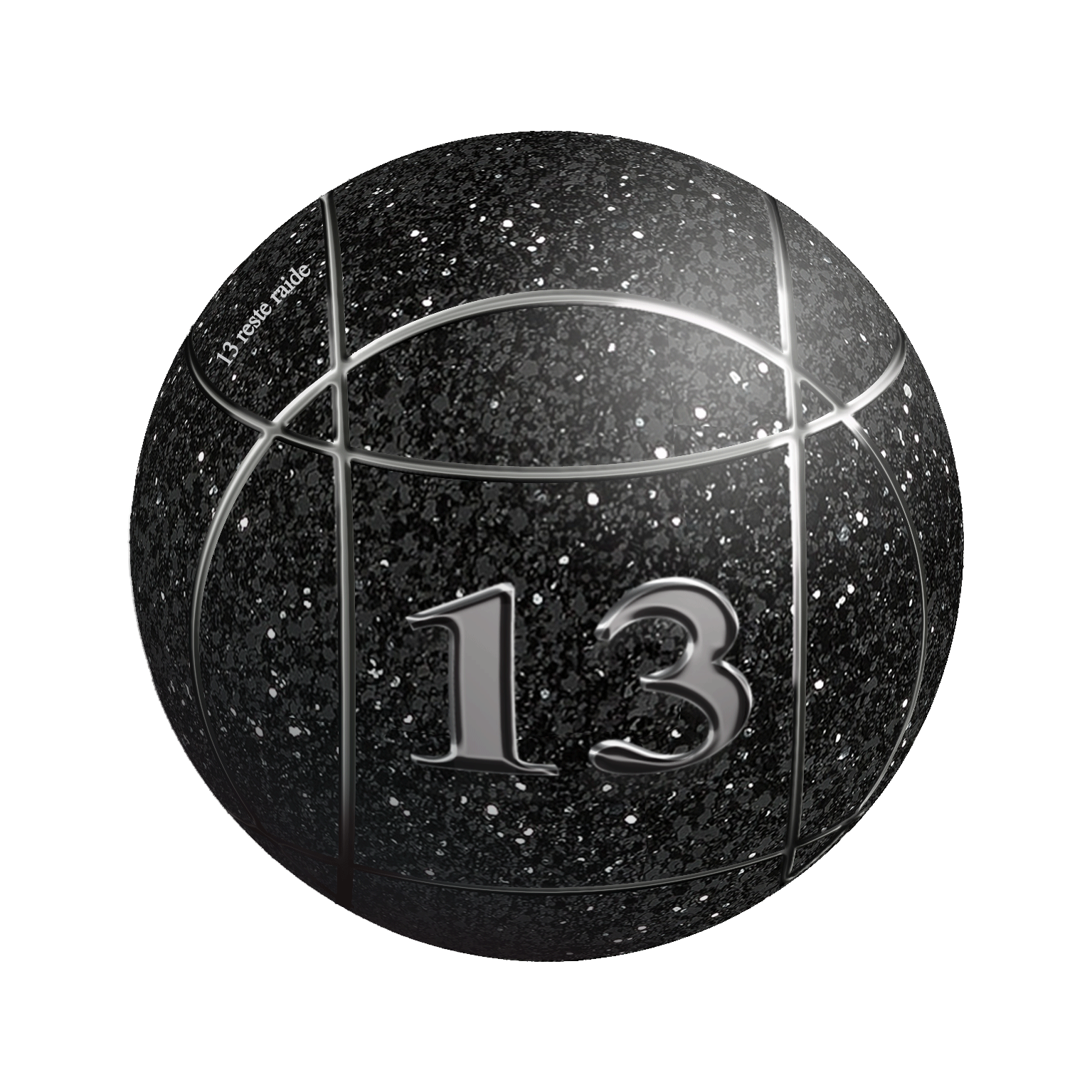 boule de pétanque, pétanque, 13, 13 reste raide, adhésif voiture, stickers, autocollant, malvina le baut