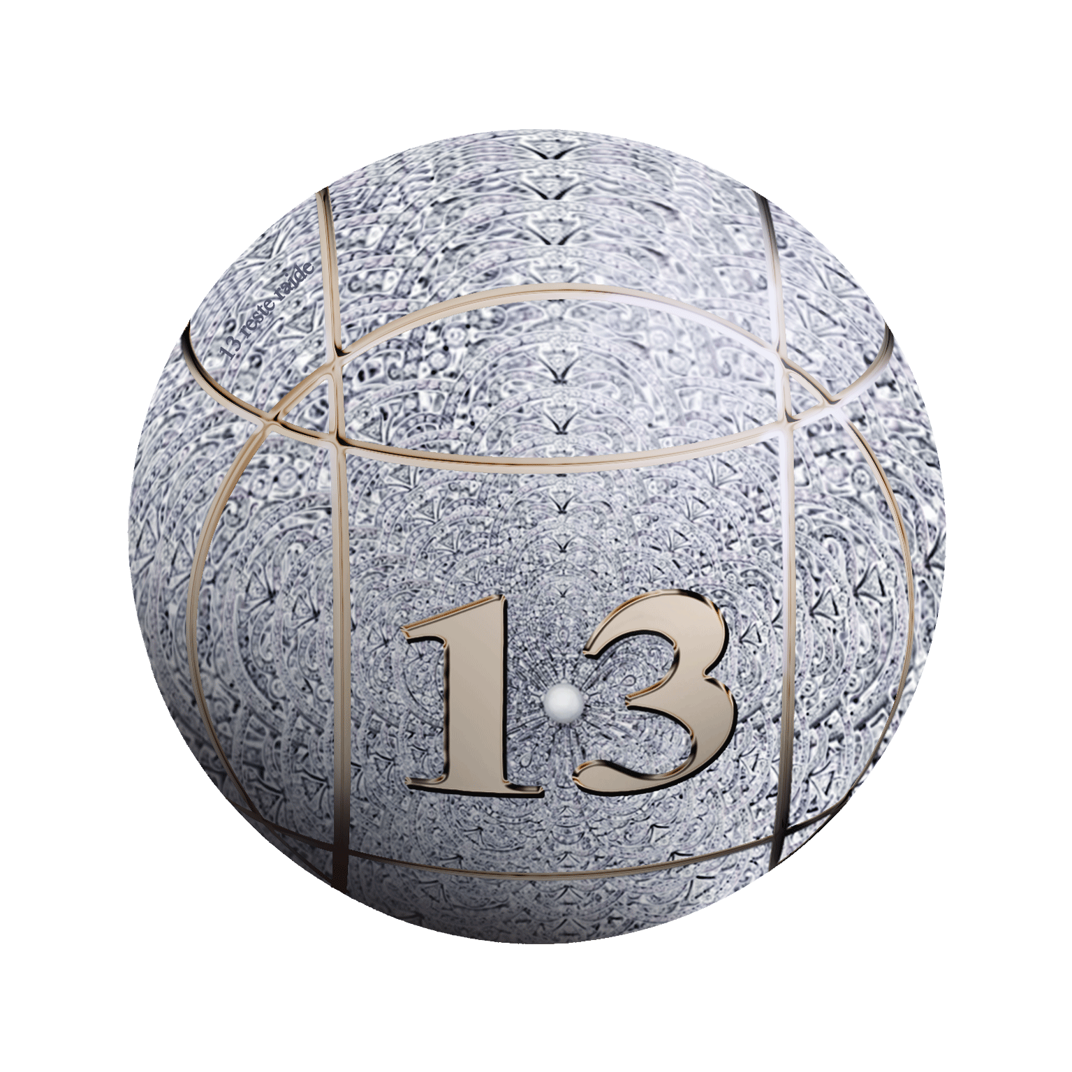 boule de pétanque, pétanque, 13, 13 reste raide, adhésif voiture, stickers, autocollant, malvina le baut