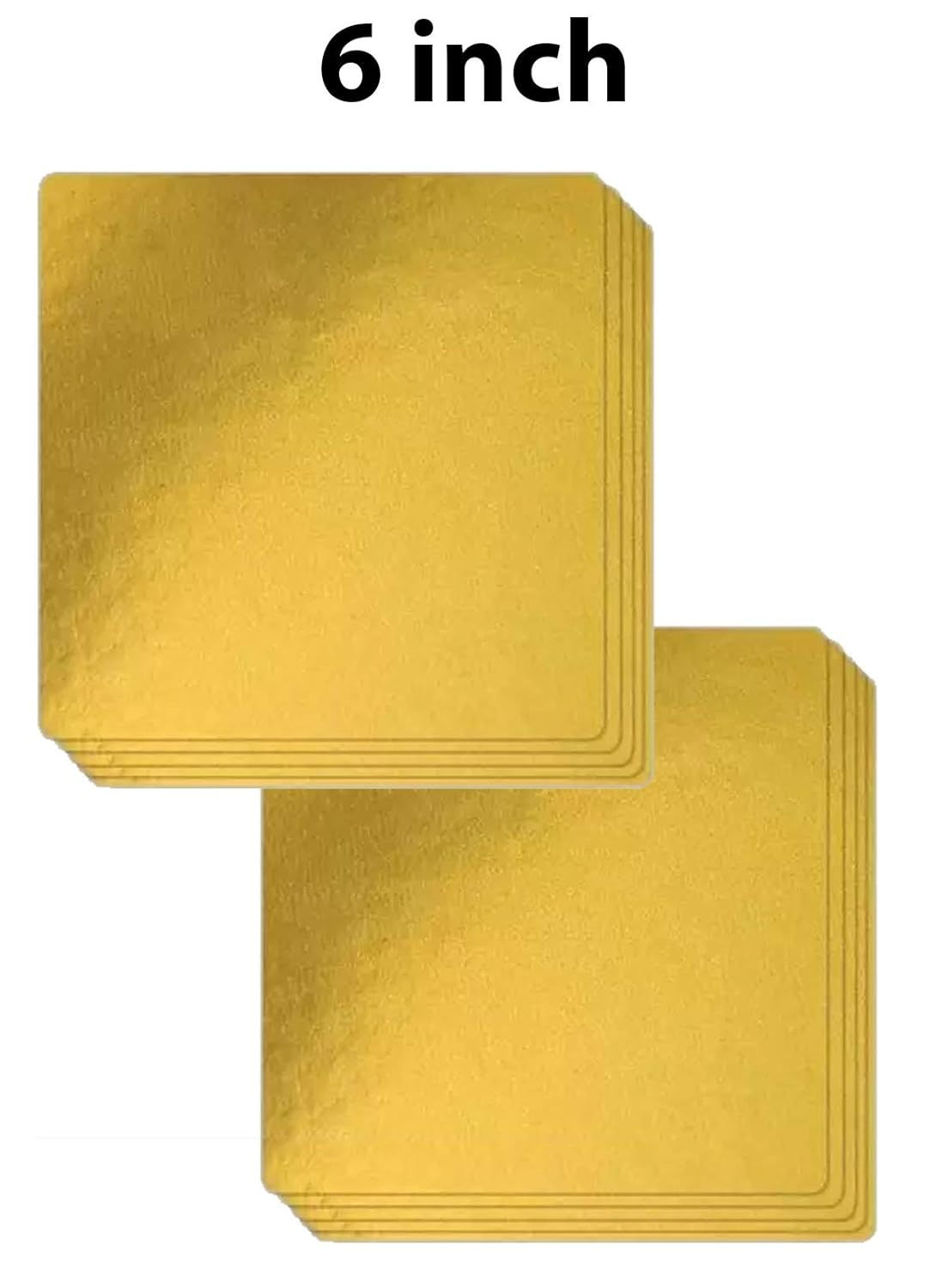 MDF Cake Base 6X6 Square