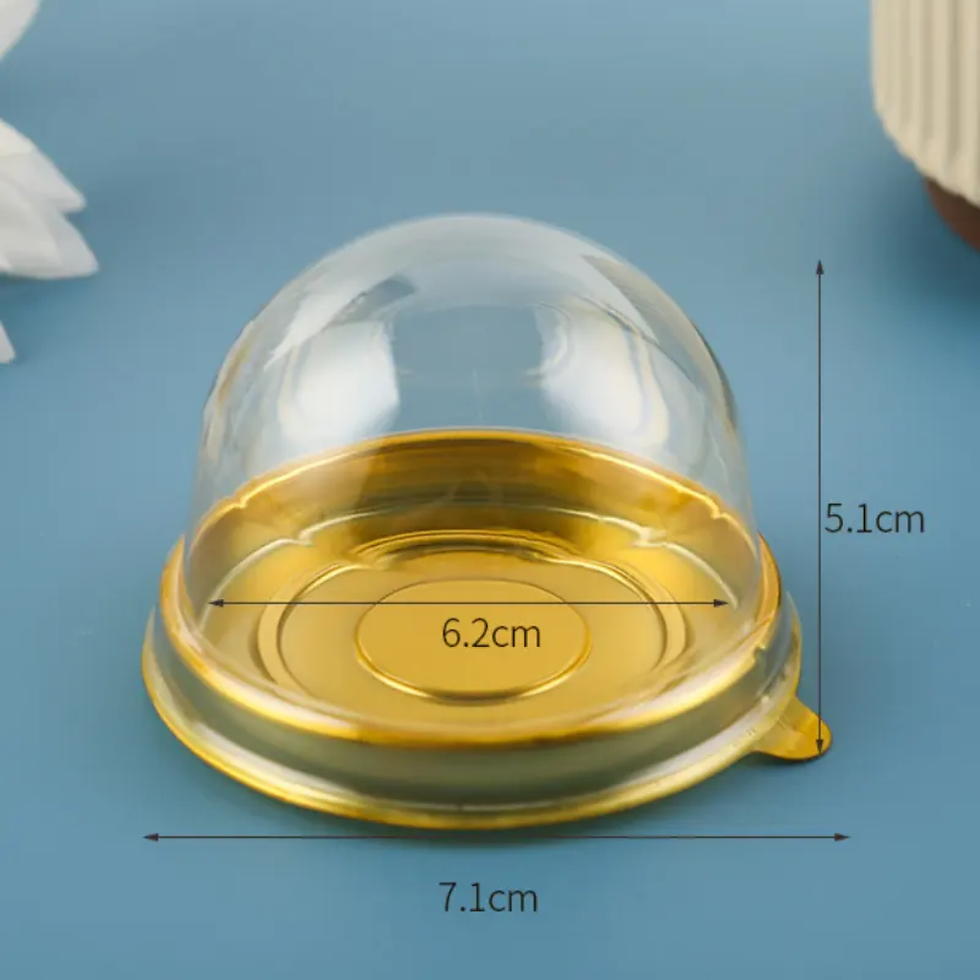 Thumbnail: Round Dome Container with lid
