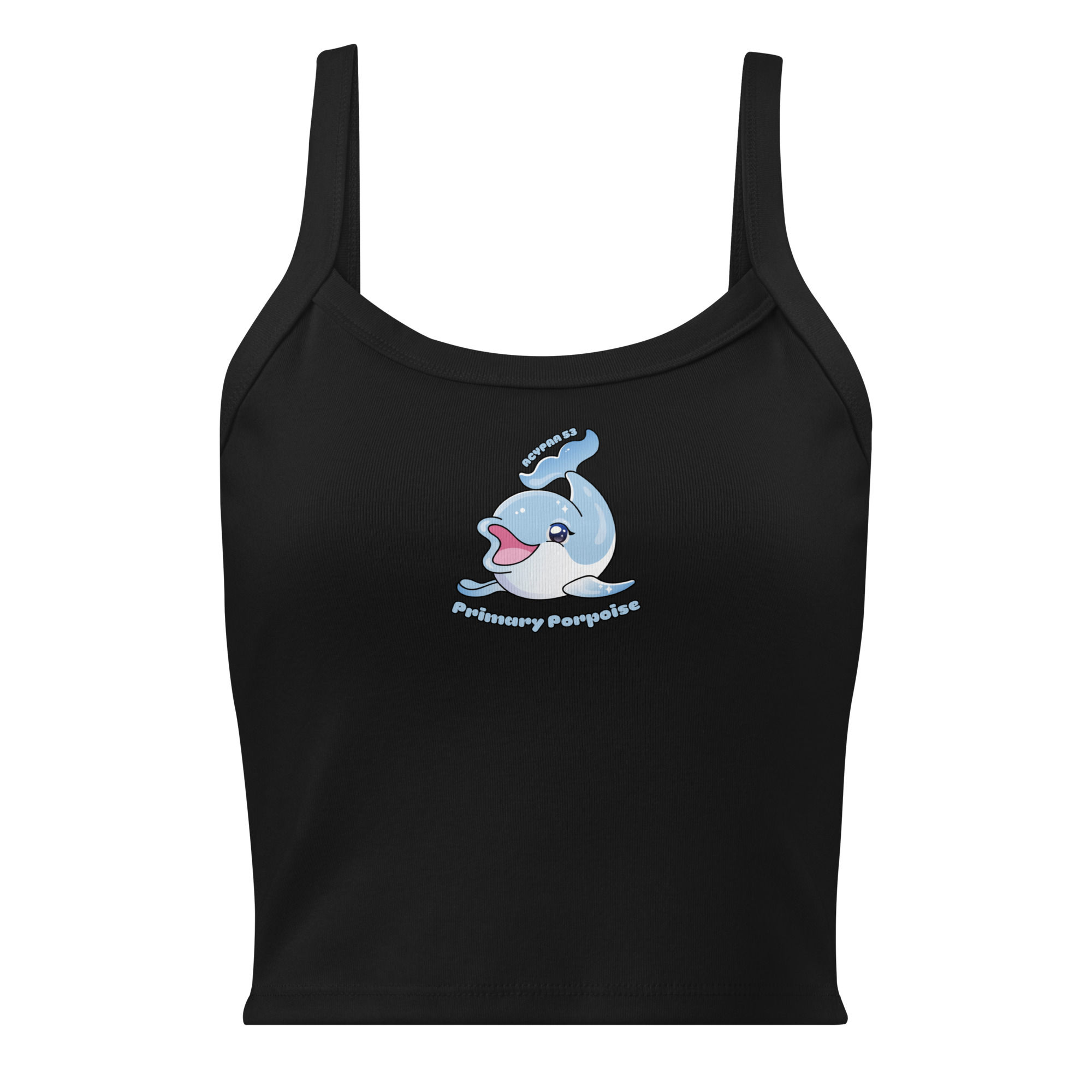 Primary Porpoise tank-black