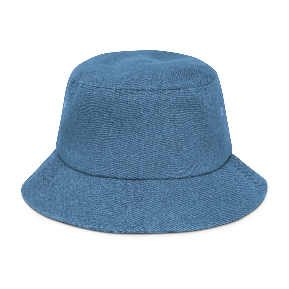 Thumbnail: SBSC Logo - Black and Blue Denim Bucket Hat