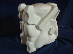 Wrestlers - Finished Side View- Jeff Perks 2