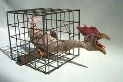 Chicken in a basket - Jeff Perks