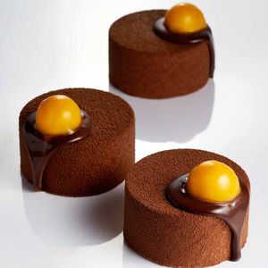 High quality modern french chocolate pastry 