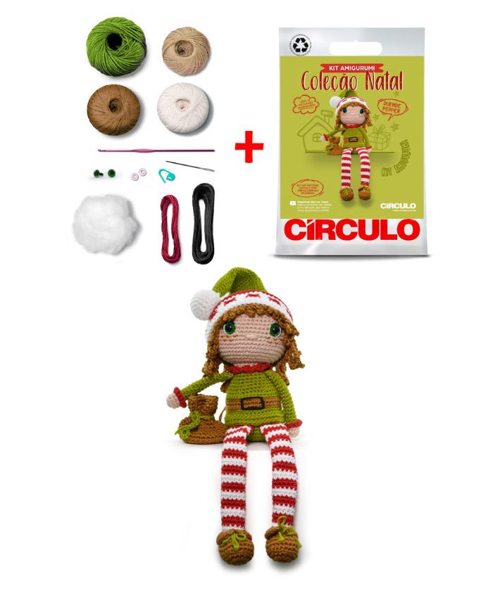 Miniatura: Kit Amigurumi Duende