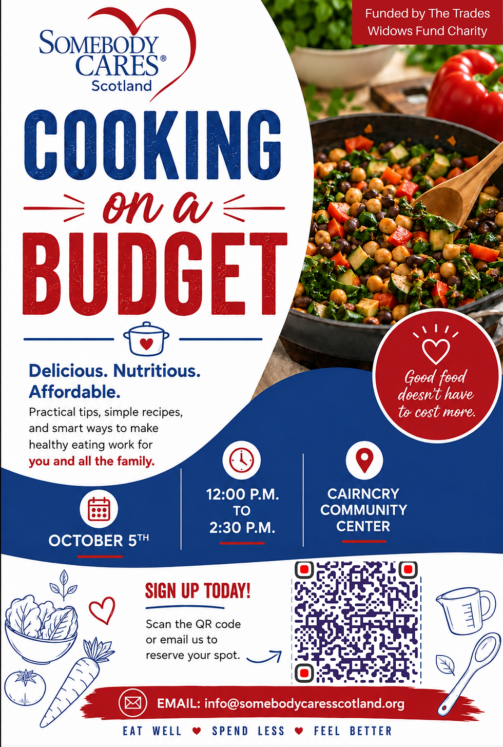 Somebody Cares - Cooking on a Budget Session
