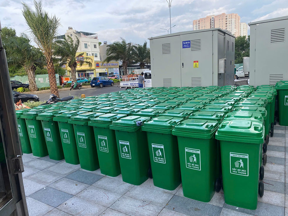 Hỏi mua thùng rác nhựa ở Khánh Hòa, có địa chỉ nào cung cấp chất lượng, giá rẻ, giao tận nơi không?