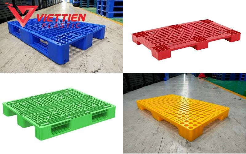 các mẫu pallet nhựa lót sàn đẹp