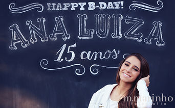 #aninhaXV - Ensaio Pré Party - Família