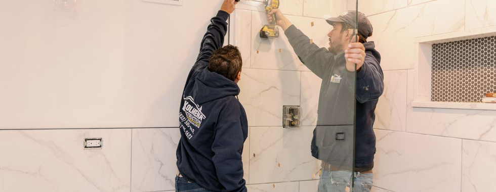 Bathroom remodel project