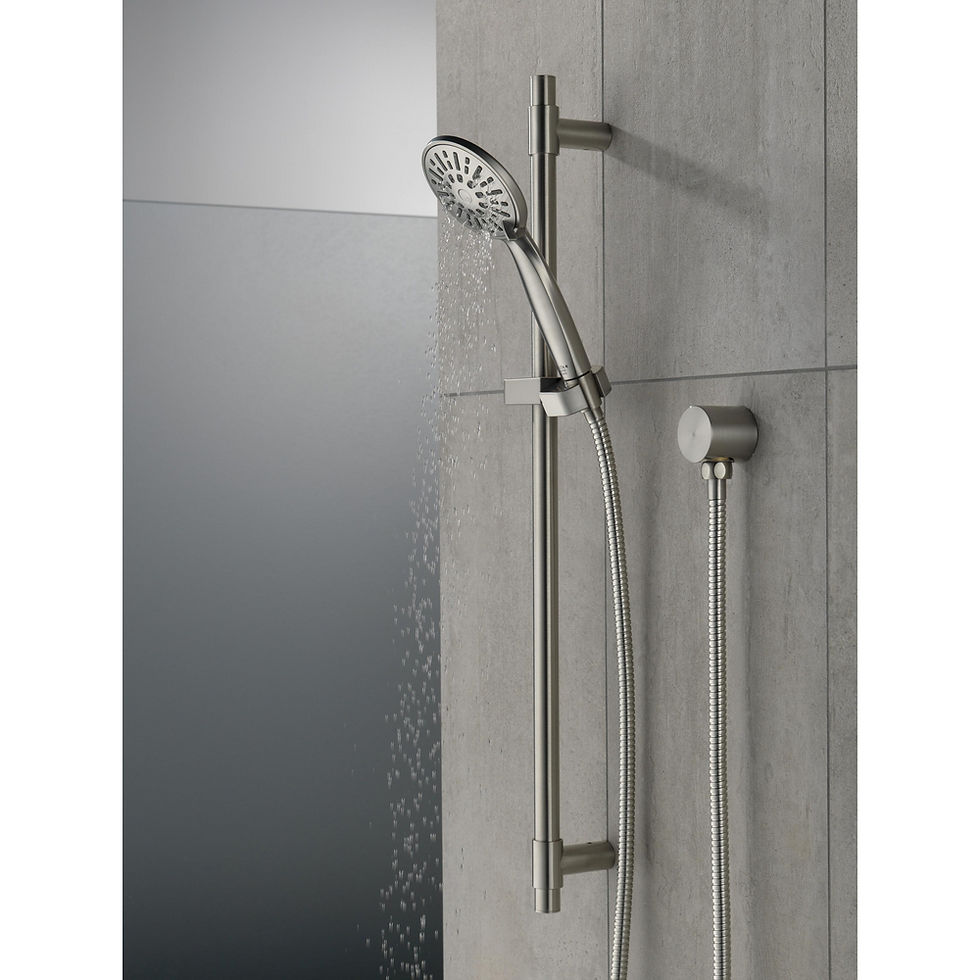 Miniature : Douchette de douche DELTA Universelle - Inox
