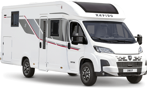 The Rapido 686F is a luxury motorhome designed around comfort, style and effortless touring. Featuring a spacious rear island bed and automatic transmission, it combines practical touring with Rapido’s signature bright and beautifully finished interior. Large windows allow plenty of natural light to fill the living space, creating an open, welcoming feel wherever your travels take you.