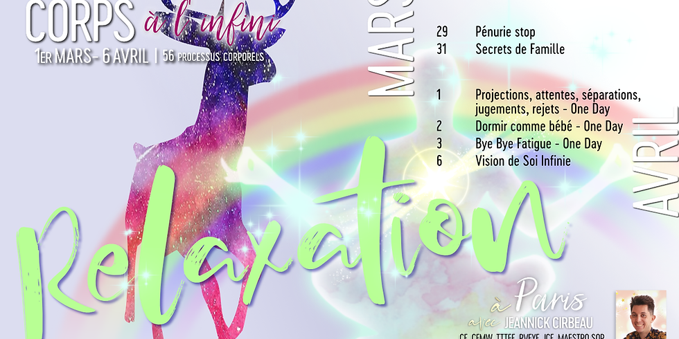 Relaxation - Journées à thèmes de formation aux Processus Corporels