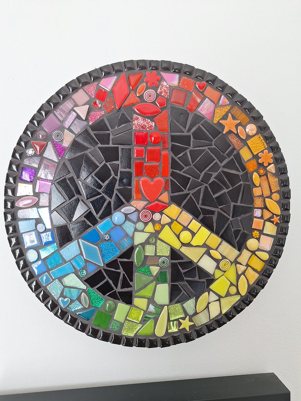 Thumbnail: Rainbow peace mosaic