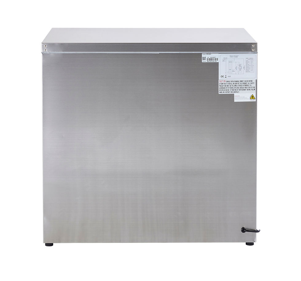Thumbnail: Sterling Pro Cobus SPU201 2 Door Undermounted Fridge Counter, 240 Litres