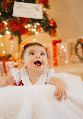 Ensaio de Natal em família