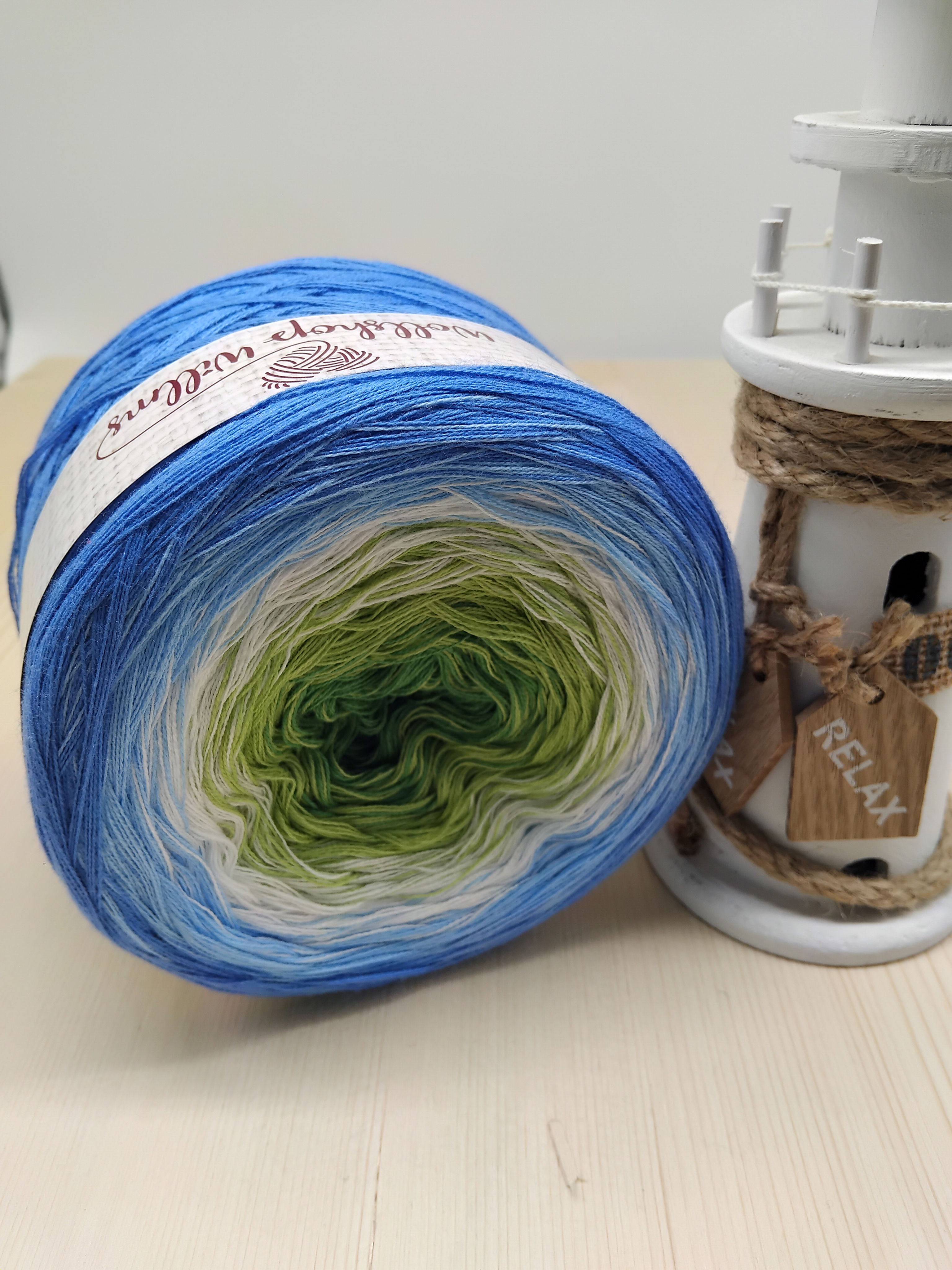 Bobbel  Farbverlaufsgarn 4 fädig 362