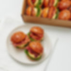 Mini Bacon & Egg Rolls
