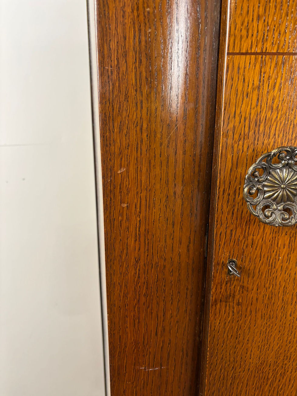 Thumbnail: Lebus Oak Gentleman's Wardrobe